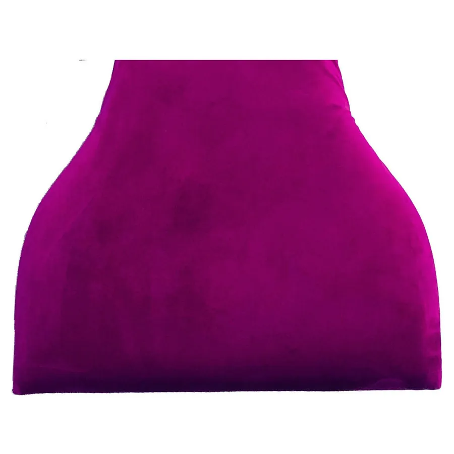 Подушки на стул Вашингтон (велюр), сливовые - Фото миниатюра 1