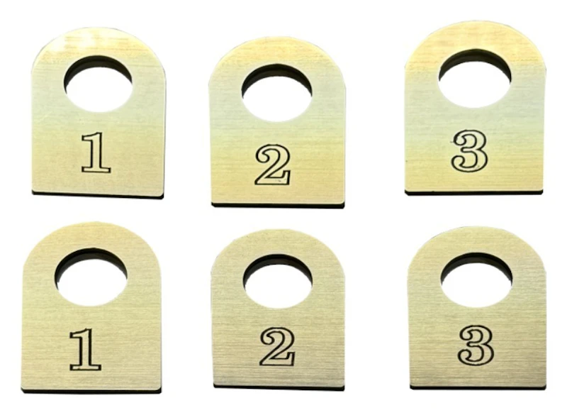 Комплект гардеробных номерков Хэнг ю!