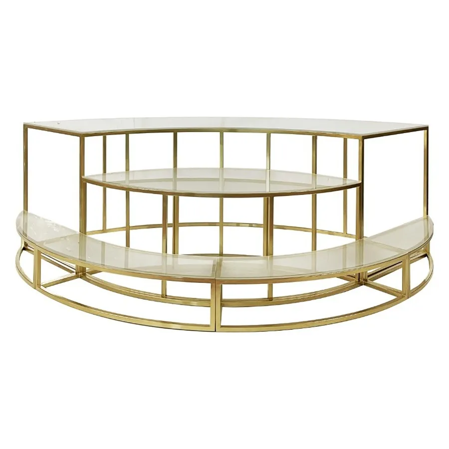 Стол-президиум Наутилус Серпент + Око + Тай с матовым стеклом - Фото миниатюра 2