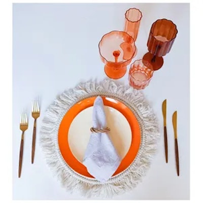 Сет бокалов Сквош Этюд в оранжевом - изображение 10