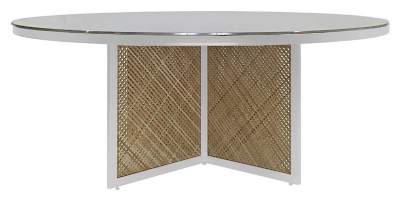 Cтол Корнерс Конфесса круглый, зеркало+перекрас металла в любой цвет