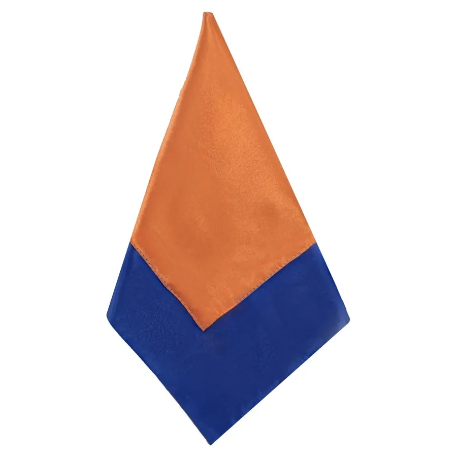 Салфетка двухсторонняя Кручу-верчу, Где уж нам!, сине-оранжевая - Фото миниатюра 1