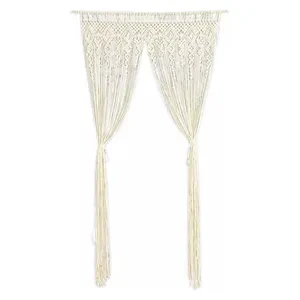 Панно декоративное из макраме Бохо Занавес - Фото 2