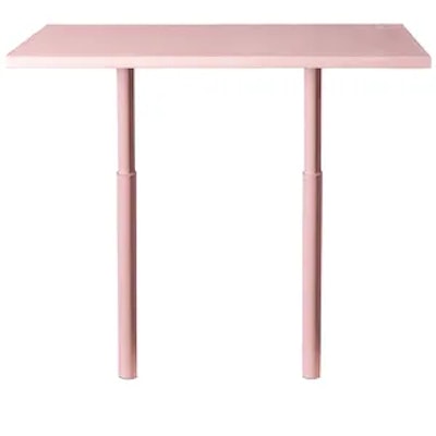 Стол коктейльный Твист Прямоугольный М, Розовая помада + Куколка (телескопические ноги) - изображение 2