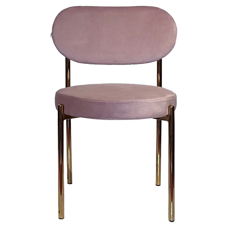 Стул Модерн Золото, Розовая помада - Фото миниатюра 2
