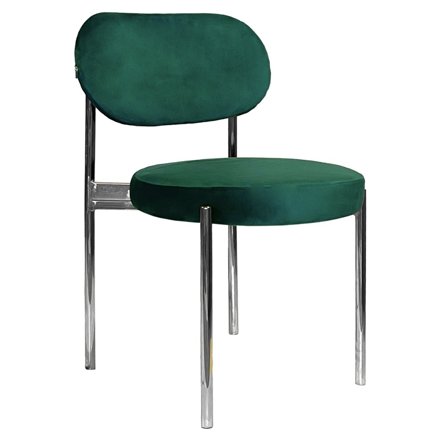 Стул Модерн Серебро, Изумрудный - Фото миниатюра 1