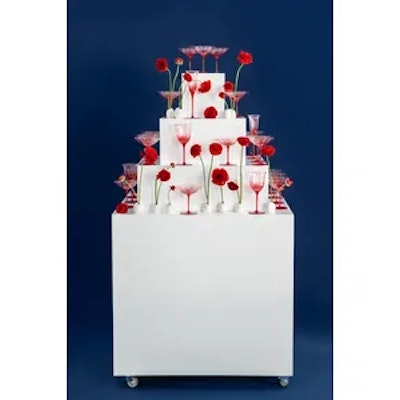 Горка для шампанского Майя Белая - изображение 5