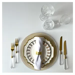 Тарелка Геометрия, 20,3см - Фото 7