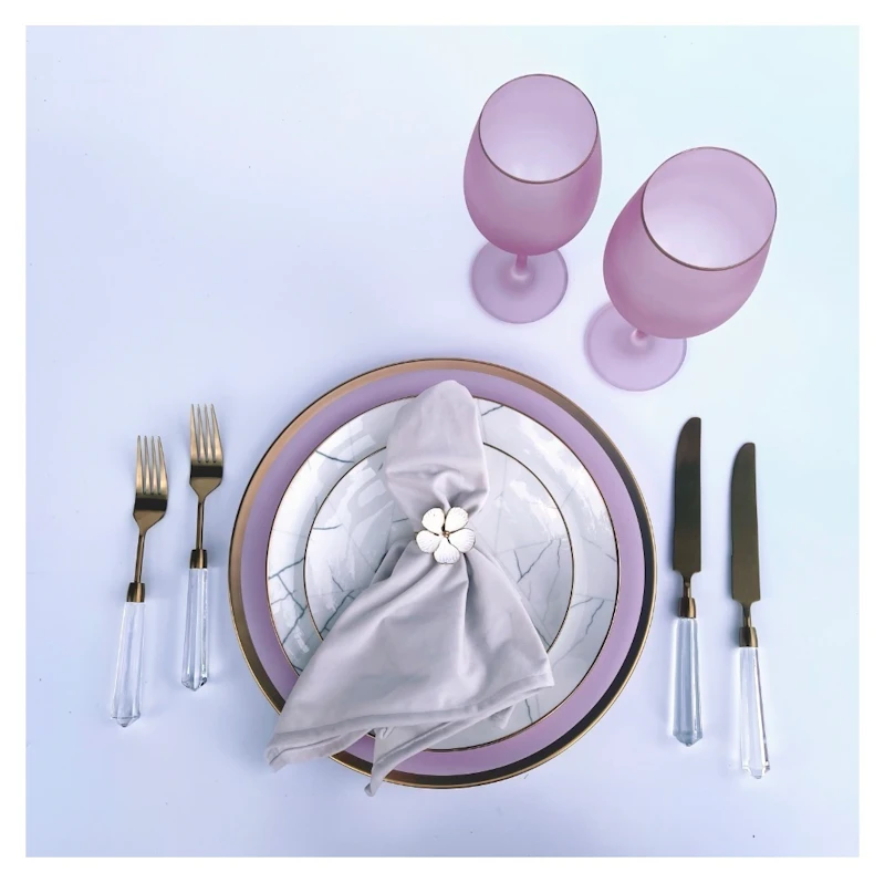 Сервировочная тарелка Лоллипоп Жевательная резинка матовая