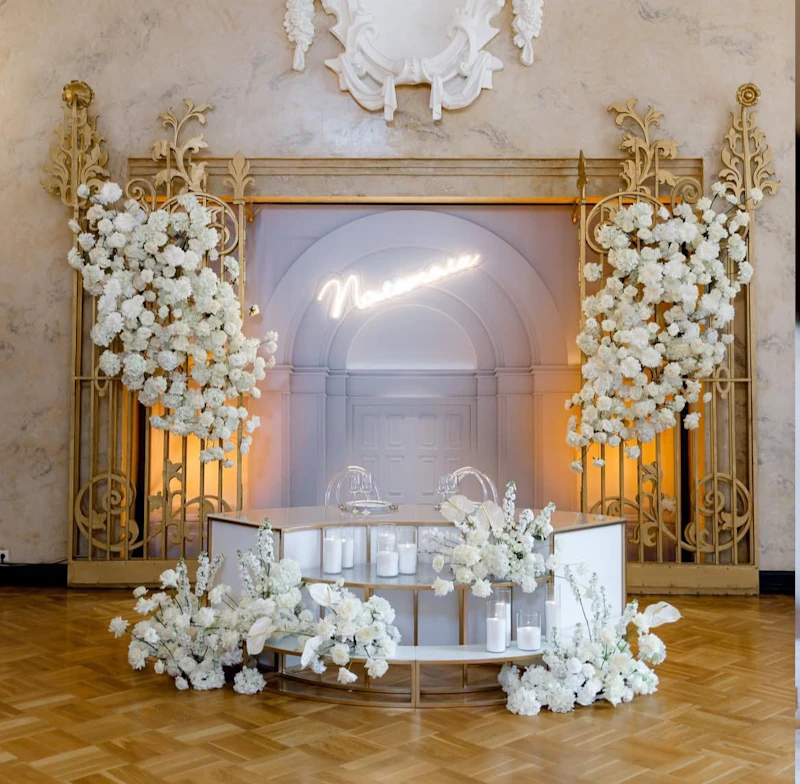 Стол-президиум Наутилус Серпент + Око + Тай с матовым стеклом