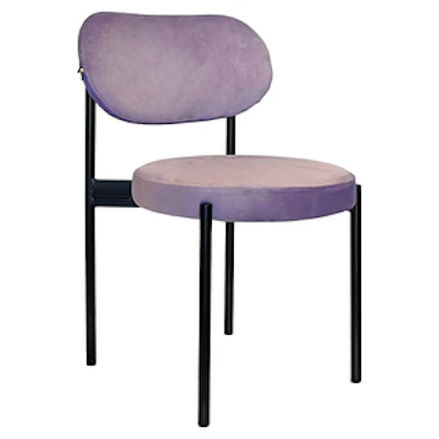 Стул Модерн Черный, Нежная орхидея