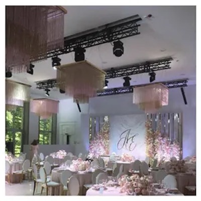 Люстра декоративная, квадратная, без освещения - изображение 3