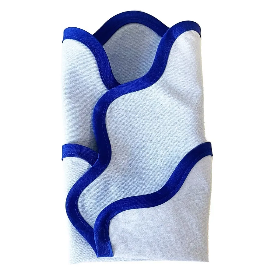 Салфетка-плейсмат Сквош, Гжель - Фото миниатюра 2