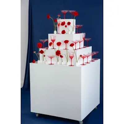 Горка для шампанского Майя Белая - изображение 4