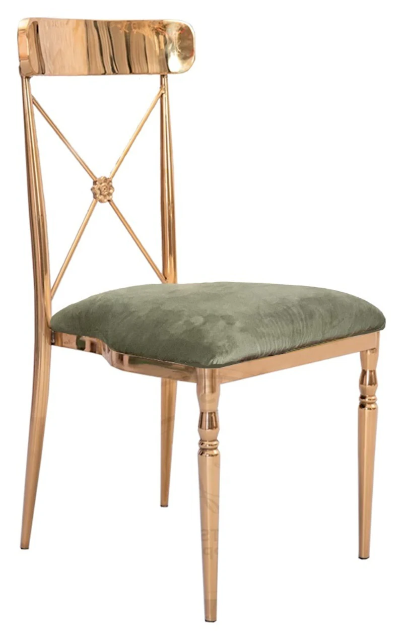 Стул Адлер, велюр, эвкалиптовый