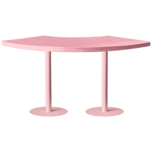 Стол коктейльный Твист Змейка С, Розовая помада + Куколка (телескопические ноги) - изображение 3