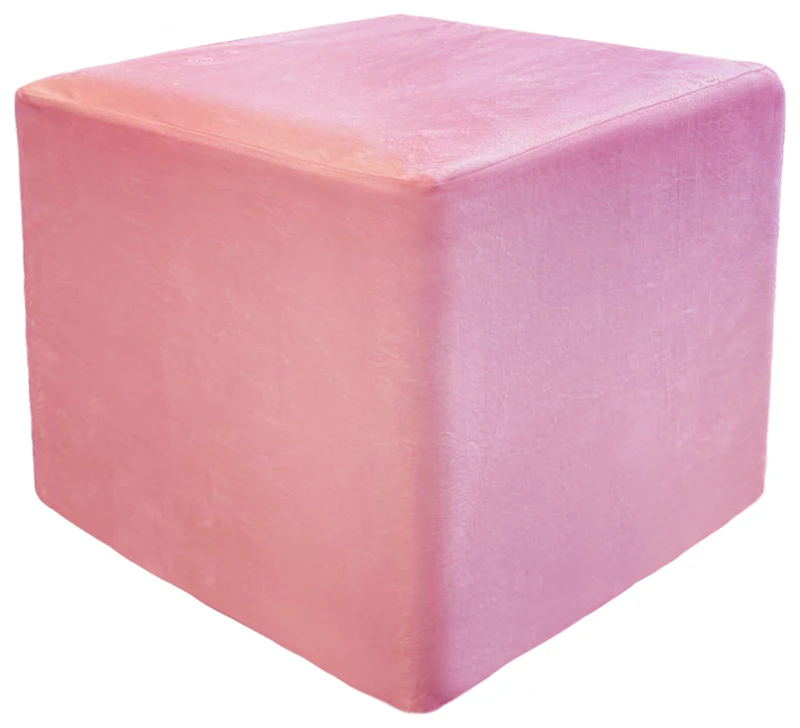 Пуф квадратный Точка, велюр, Куколка