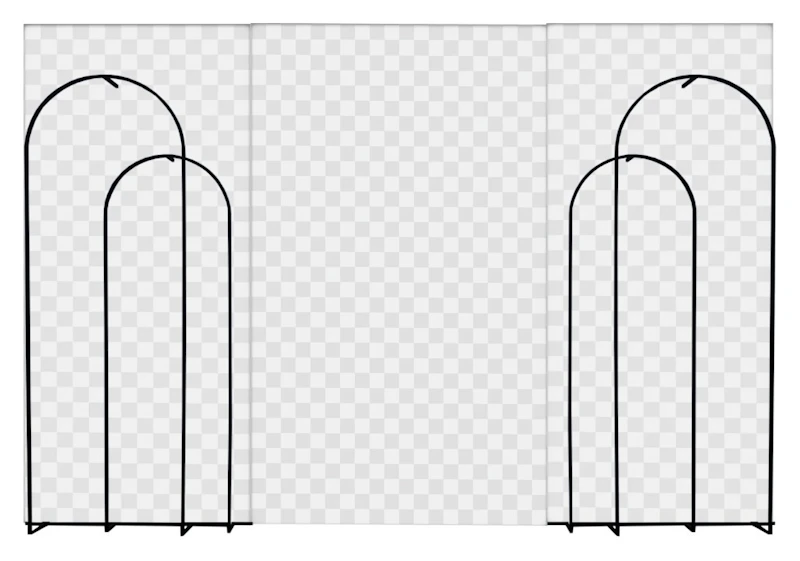 Банерная конструкция + сет Лейер Боу + печать Принт и т.д.