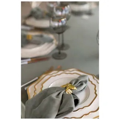 Сет тарелок Анна, 3 шт белые - изображение 2