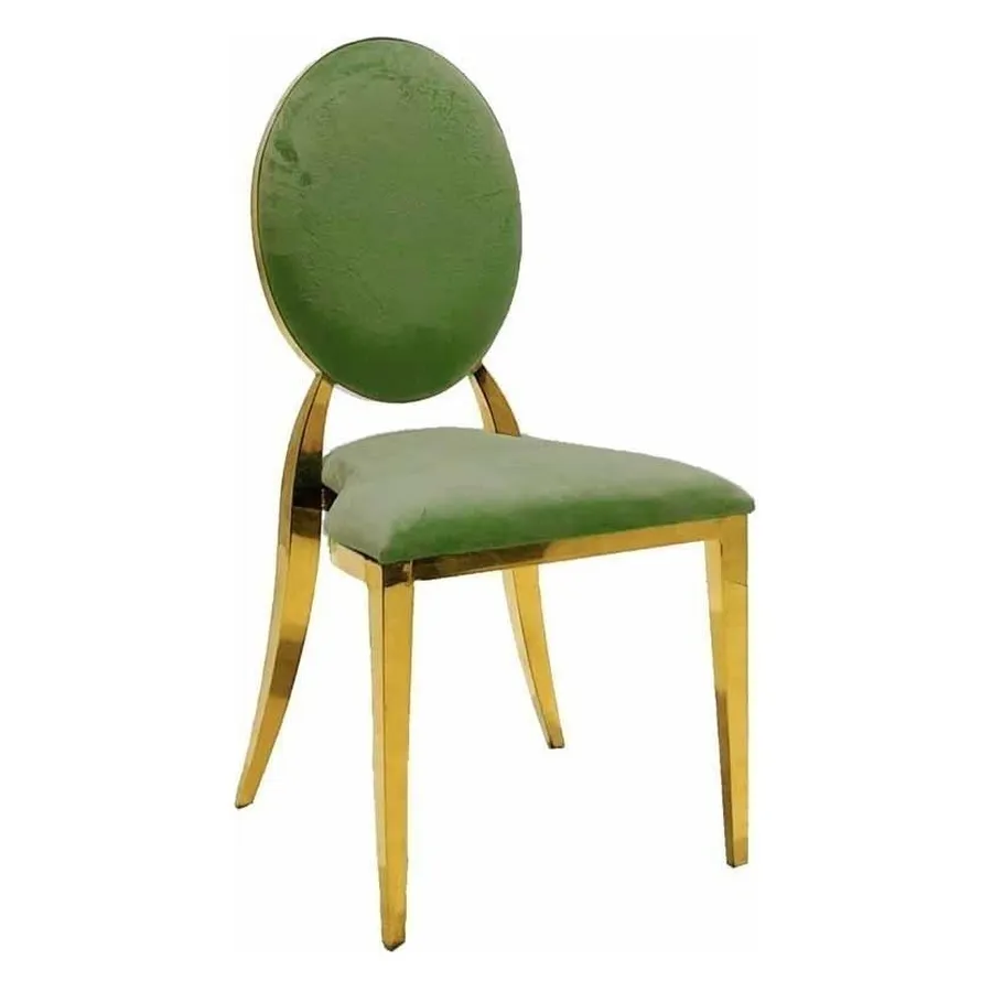 Стул Вашингтон Золото, велюр матча - Фото миниатюра 1