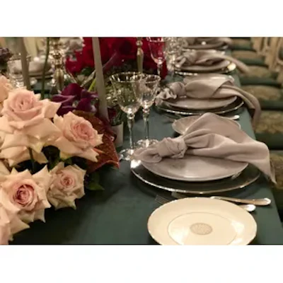 Сервировочная тарелка Париж Серебро - изображение 4