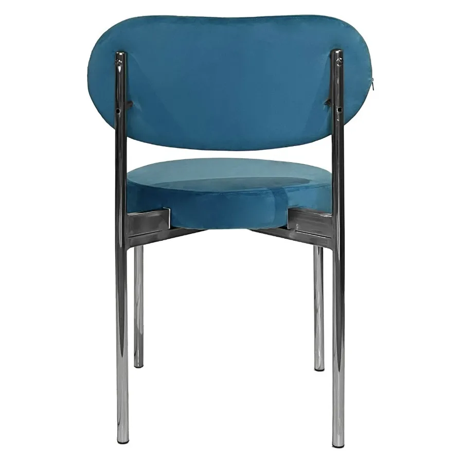 Стул Модерн Серебро, Морская волна - Фото миниатюра 4