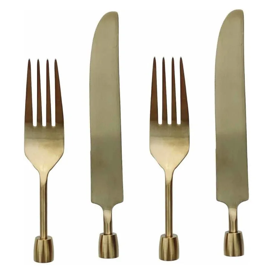 Золотые наконечники Призм сет 4шт - Фото миниатюра 1