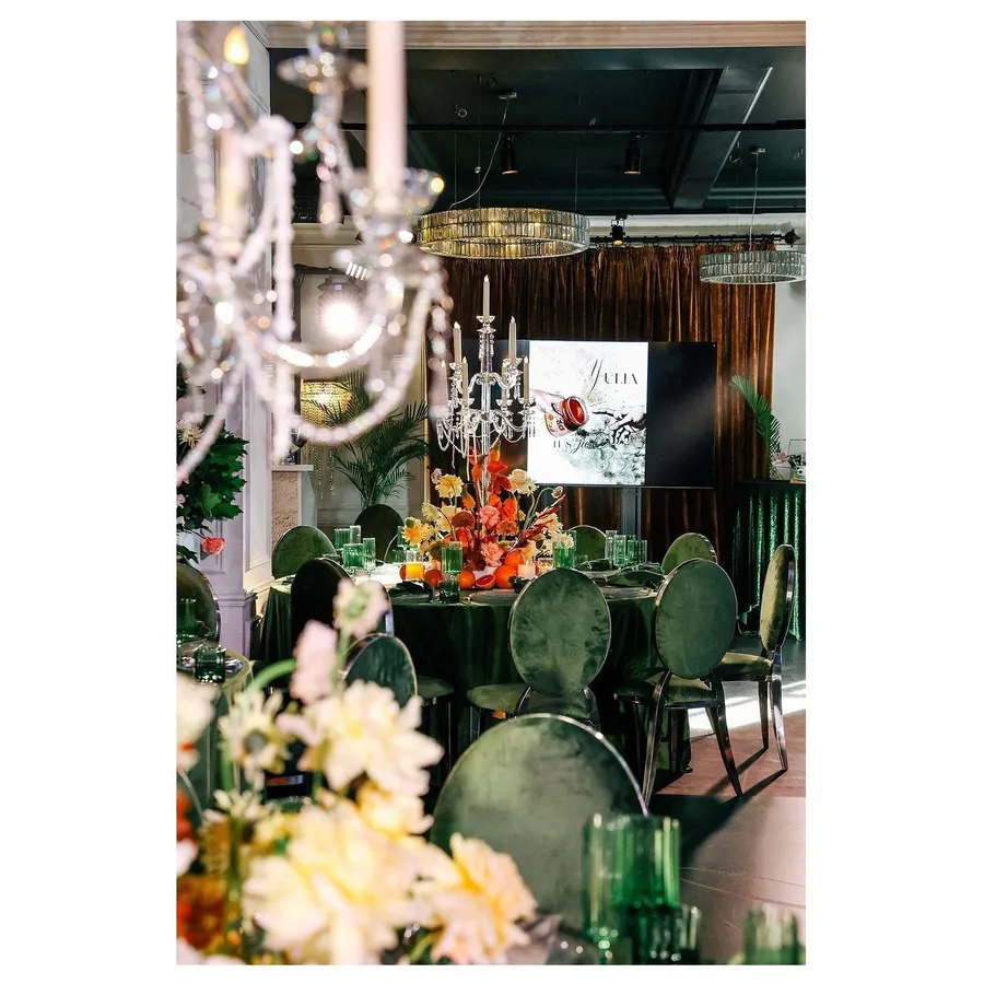 Стул Вашингтон Золото, велюр матча - Фото миниатюра 2