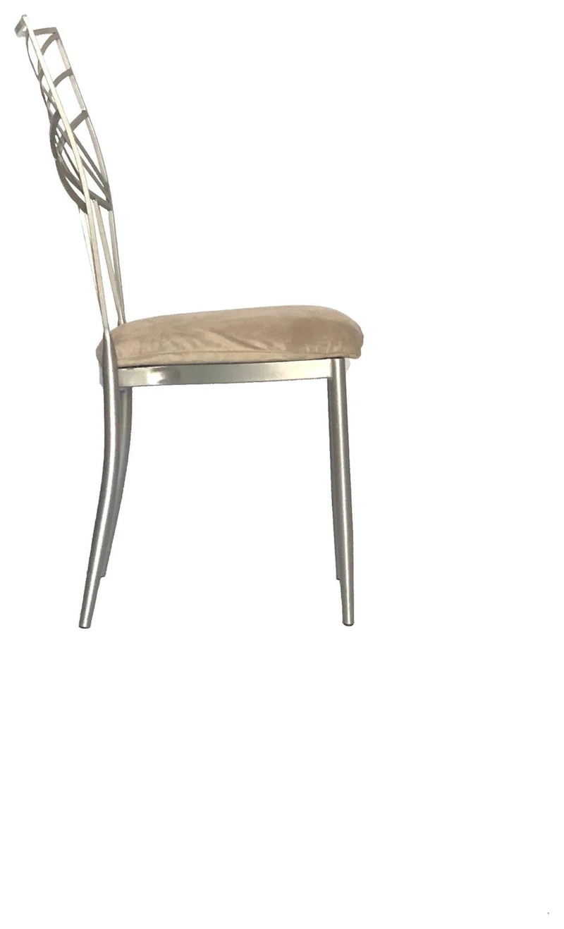 Стул Хамелеон серебро (велюр),бежевый