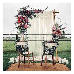 Панно декоративное из макраме Бохо Занавес - Фото 5