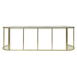 Стол-президиум Наутилус Ректангл + Хафмун с матовым стеклом - Фото 1