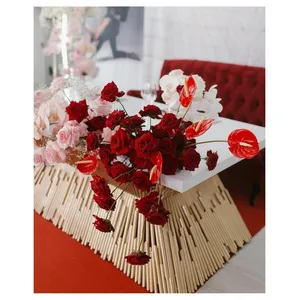 Стол-президиум Песочные Часы (золото/серебро/медь) - Фото 5