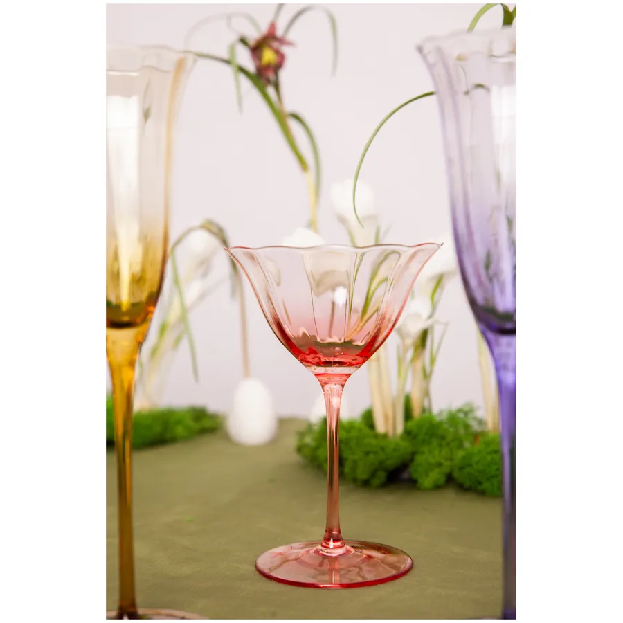 Бокал винный малый Блуми Космея - Фото миниатюра 8