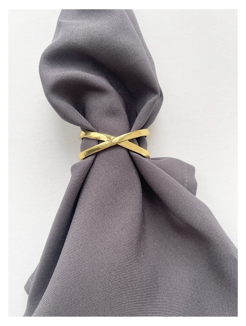 Кольцо для салфетки Сатурн Золото