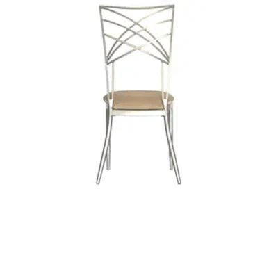 Стул Хамелеон серебро (велюр),бежевый - изображение 5