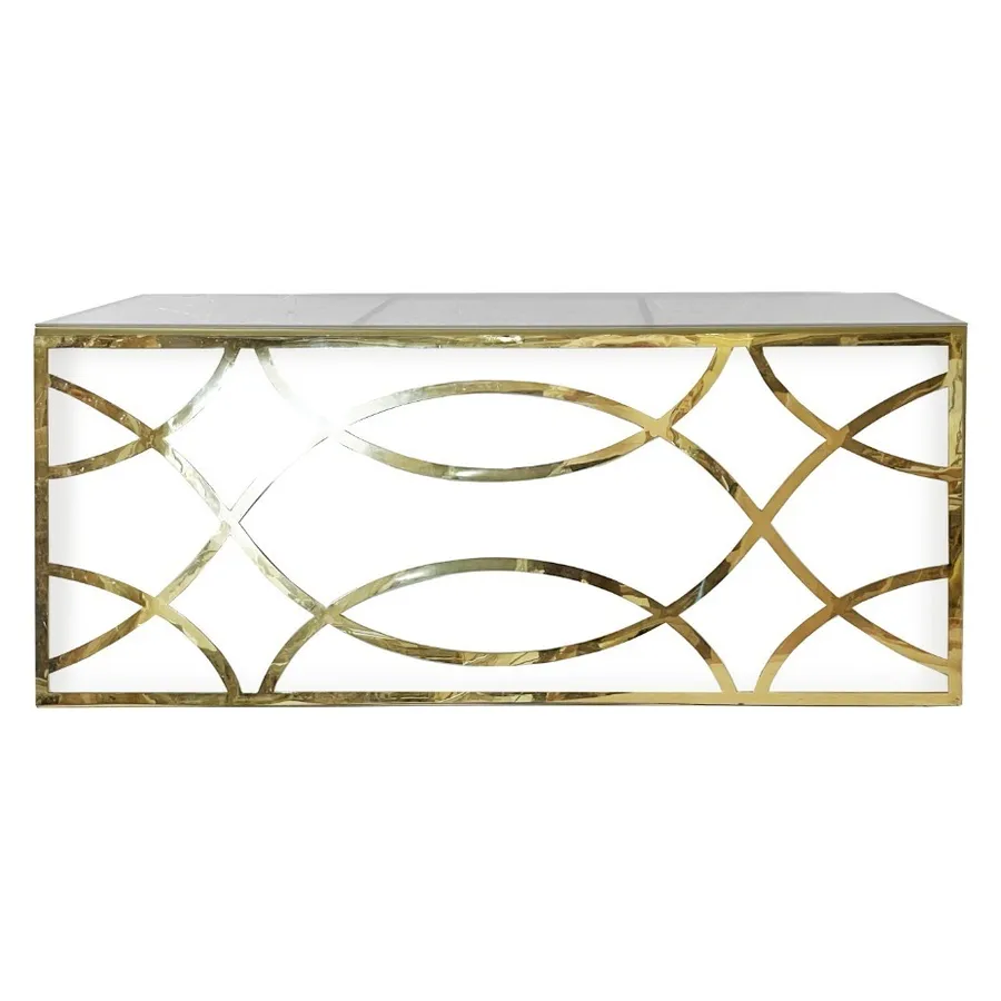 Стол-президиум Наутилус Ректангл + Экран №2 с матовым стеклом - Фото миниатюра 1