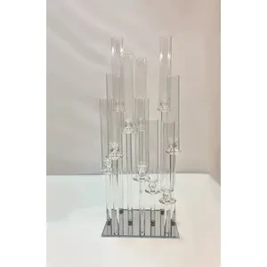 Канделябр со стеклянными колбами Хай Тауэр (10 стоек) - Фото 3
