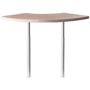 Стол коктейльный Твист Змейка С, Рафаэлло + Кремовый бисквит (телескопические ноги) - изображение 2