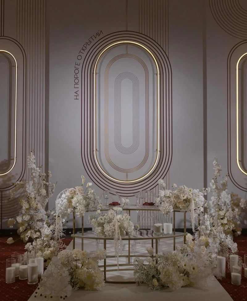 Стол-президиум Наутилус Серпент + Око с матовым стеклом