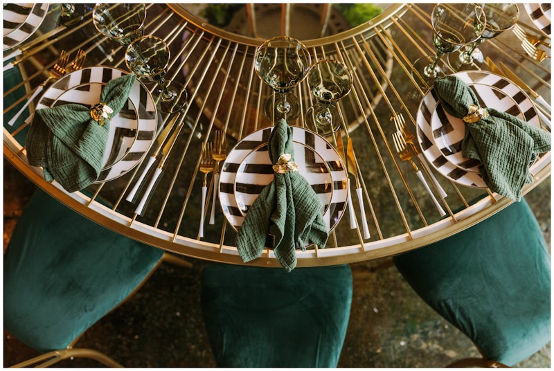 Сет порционных тарелок Крисс Кросс