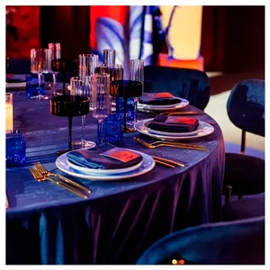 Стул Модерн Золото, Глубокий синий - Фото 5