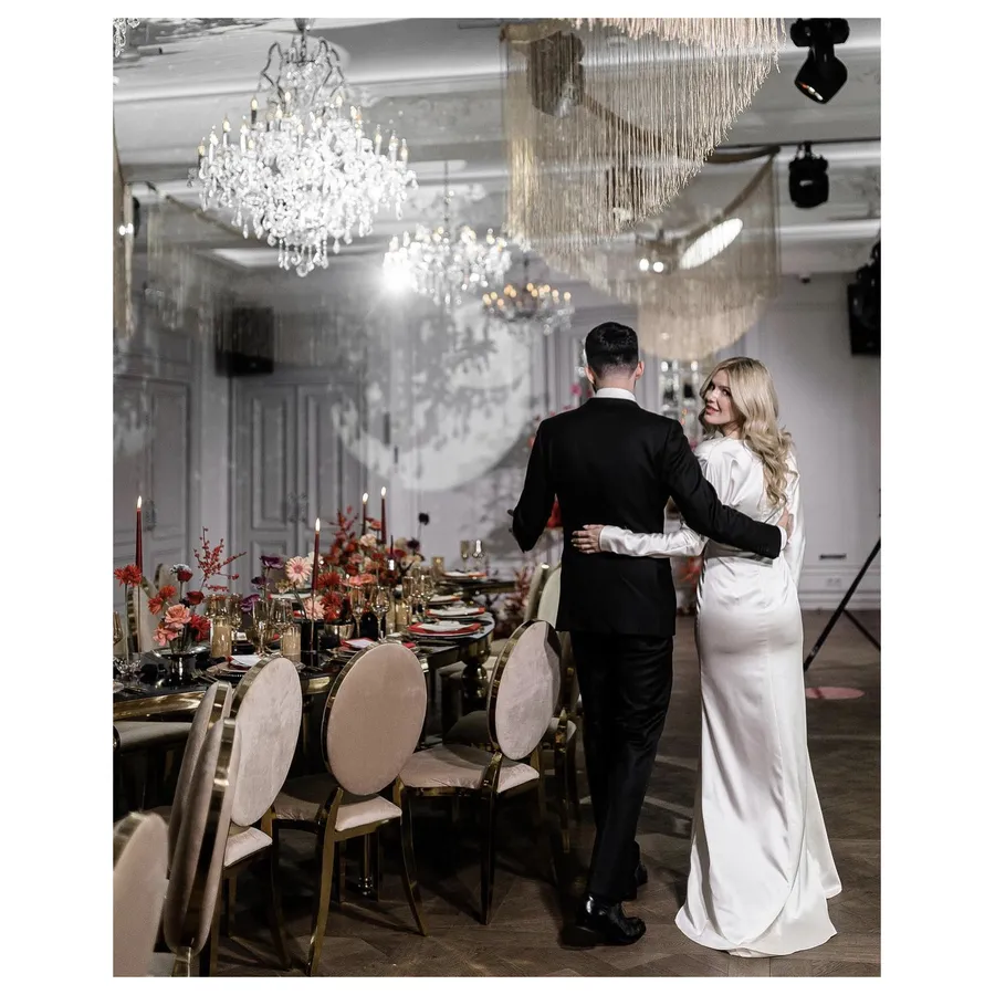 Стул Вашингтон Золото, велюр бежевый - Фото миниатюра 5