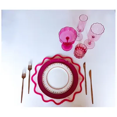 Салфетка-плейсмат Сквош, Клубника со сливками - изображение 3