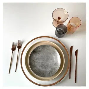 Тарелка Бетон, 20,3см - Фото 5