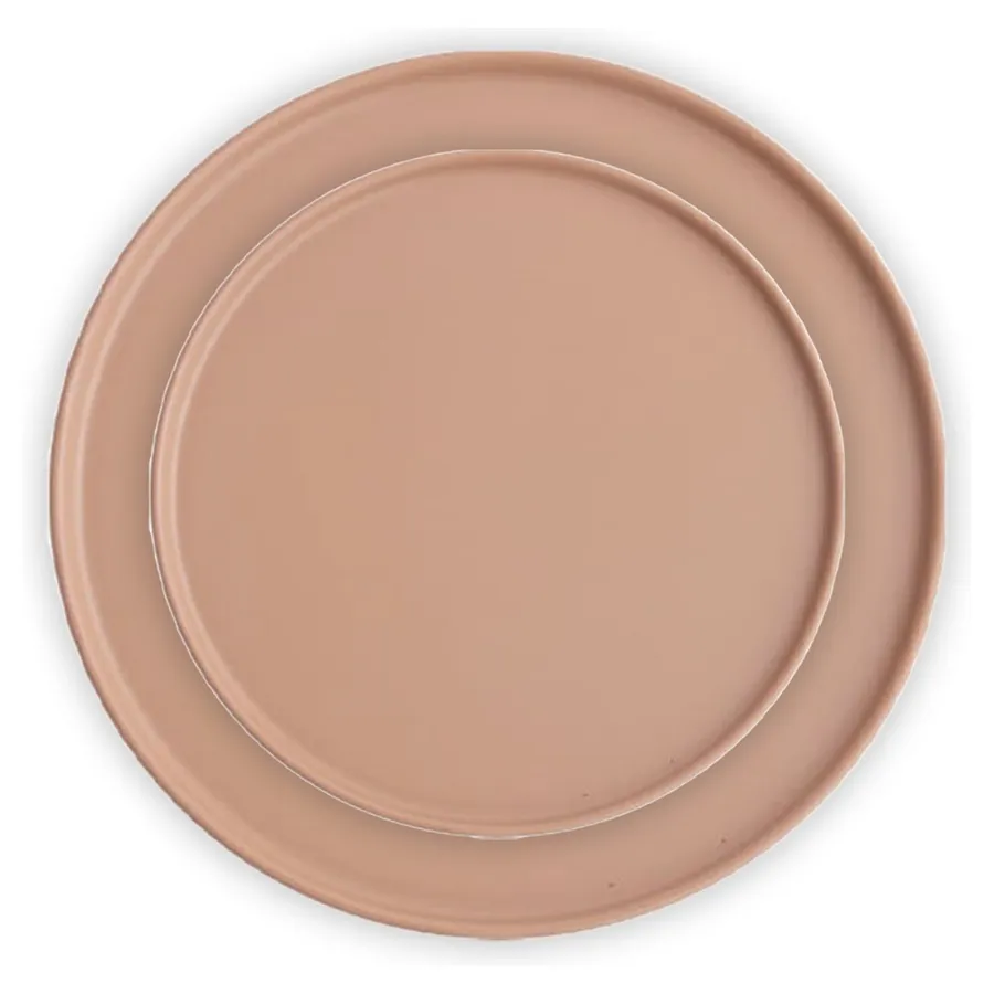 Сет тарелок Акцент Терракота С и М - Фото миниатюра 1