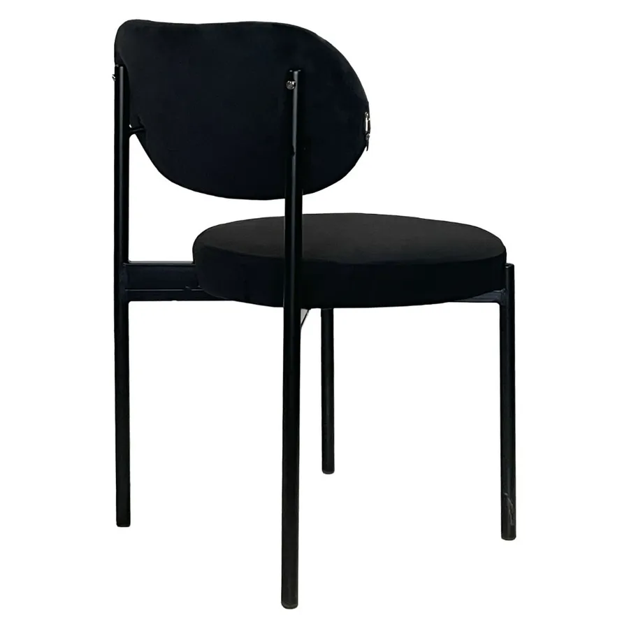 Стул Модерн Черный, Черная ночь - Фото миниатюра 4