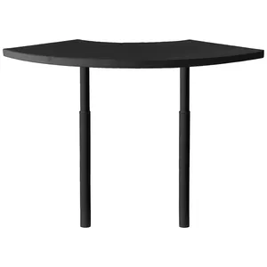 Стол коктейльный Твист Змейка С, Лакричный леденец + Черная ночь (телескопические ноги) - изображение 2