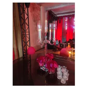 Канделябр хрустальный Рефлекшн (5 стоек) - Фото 4