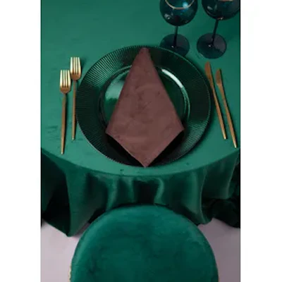 Салфетка велюр, шоколад (Шоко мокка) - изображение 2