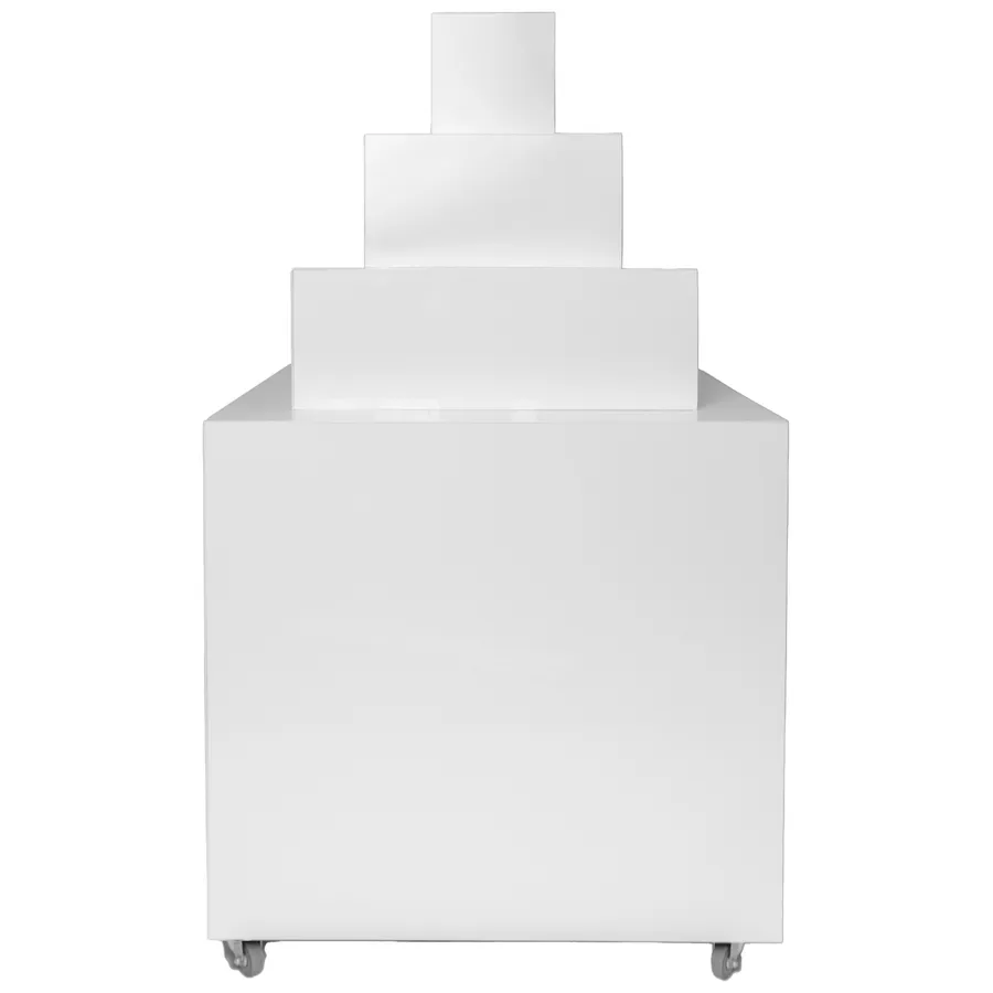 Горка для шампанского Майя Белая - Фото миниатюра 1